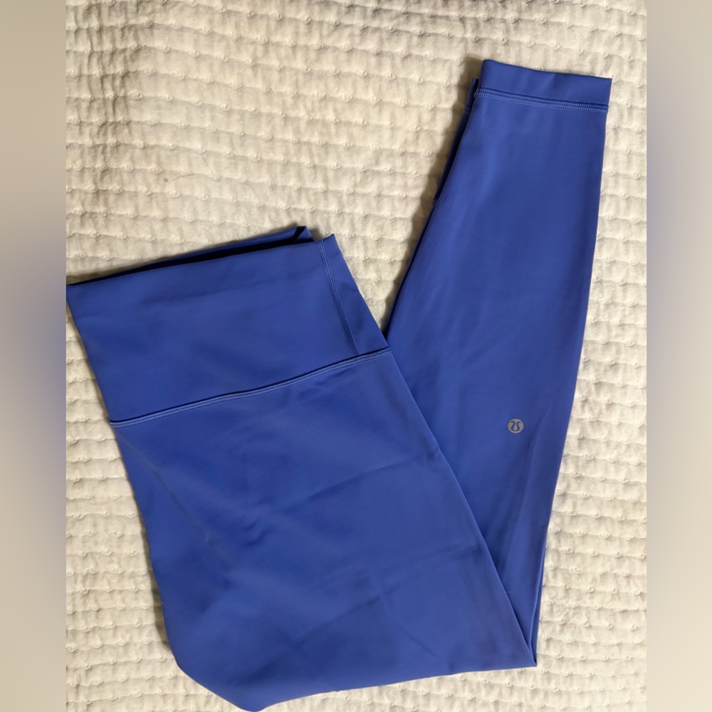 Lululemon Athletica Women's Wild Indigo Wunder Train 28” Leggings size 16